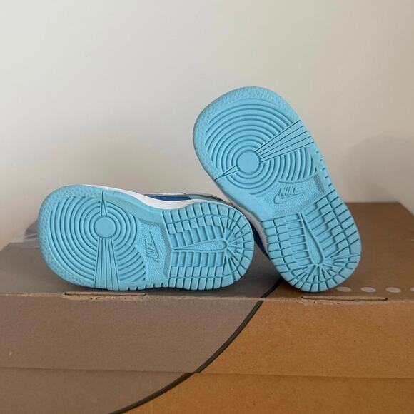 Nike Dunk Low Retro ‘Argon’ Toddler Sneakers - SZ 4 C - Picture 7 of 10